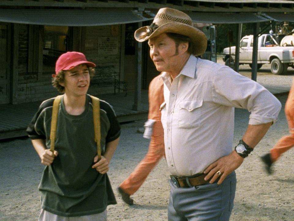 Shia LaBeouf and Jon Voight in the 2003 film "Holes."