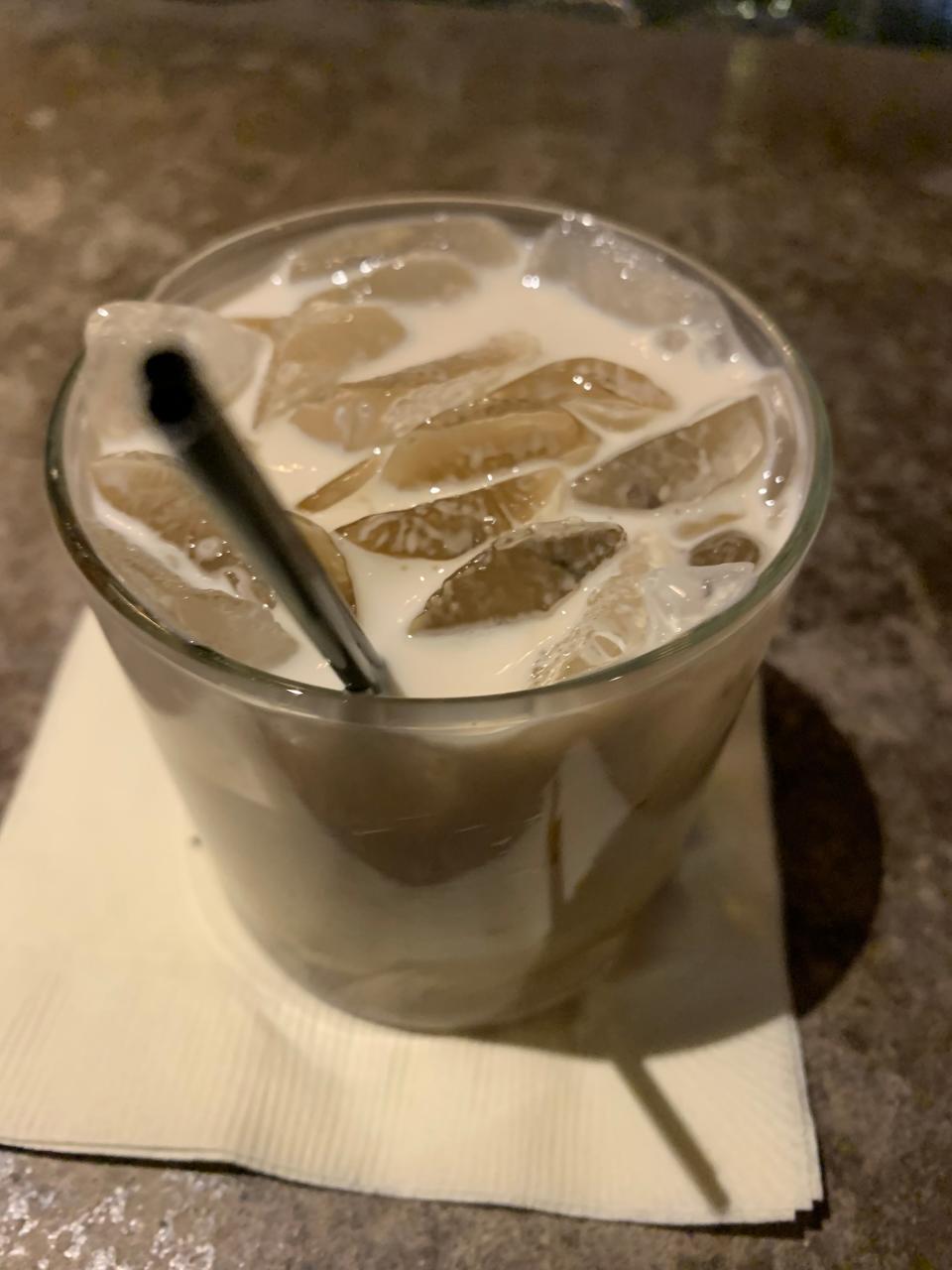 A peanut butter white Russian at Litchfield's.