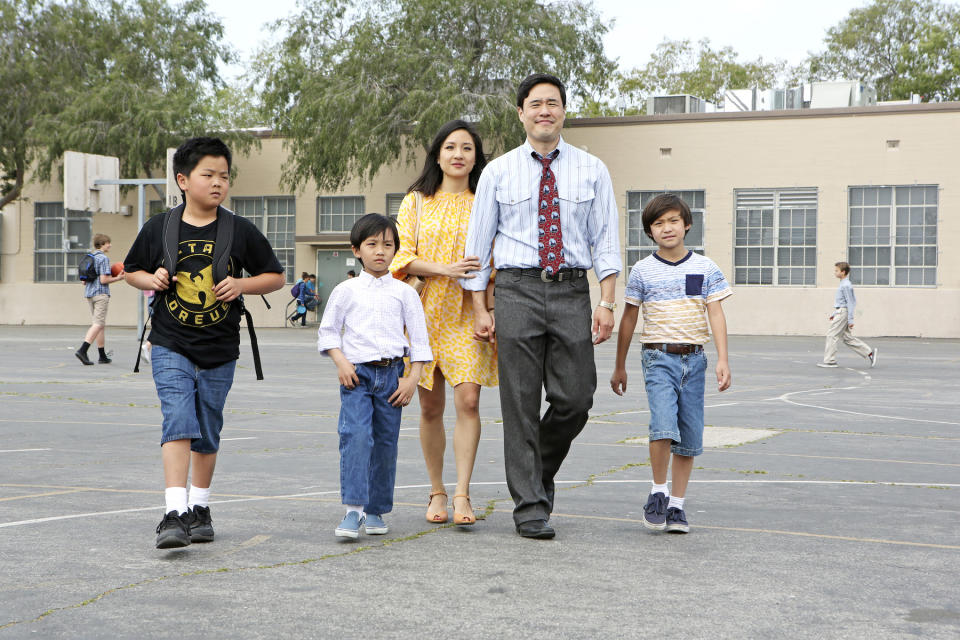 Randall Park and the cast of 'Fresh Off the Boat.' 