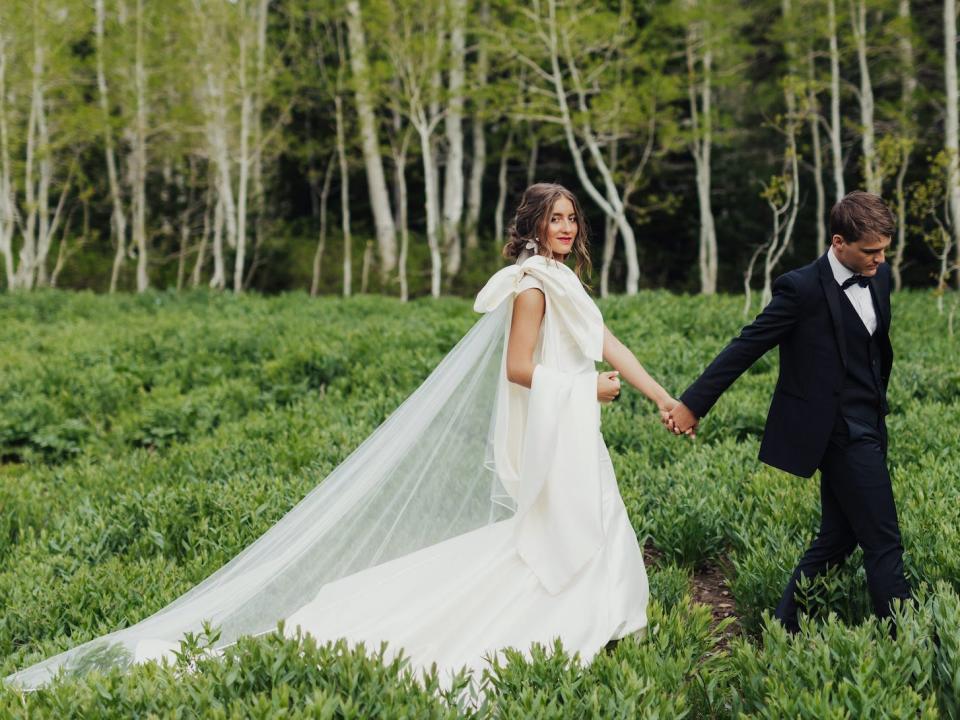 aspen tree bridal session 228