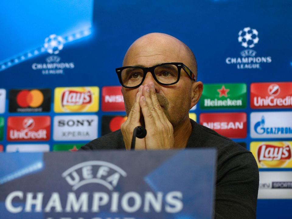 Sampaoli has been linked with replacing Luis Enrique at Barcelona in the summer (Getty)