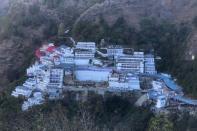 Vaishno Devi shrine is one of India's most revered Hindu sites, near Katra town in Indian-administered Kashmir (AFP/Vijay MATHUR)