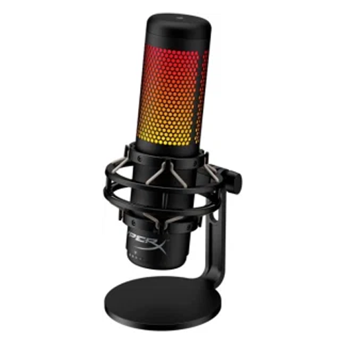 best microphone for streaming - HyperX QuadCast S RGB Microphone