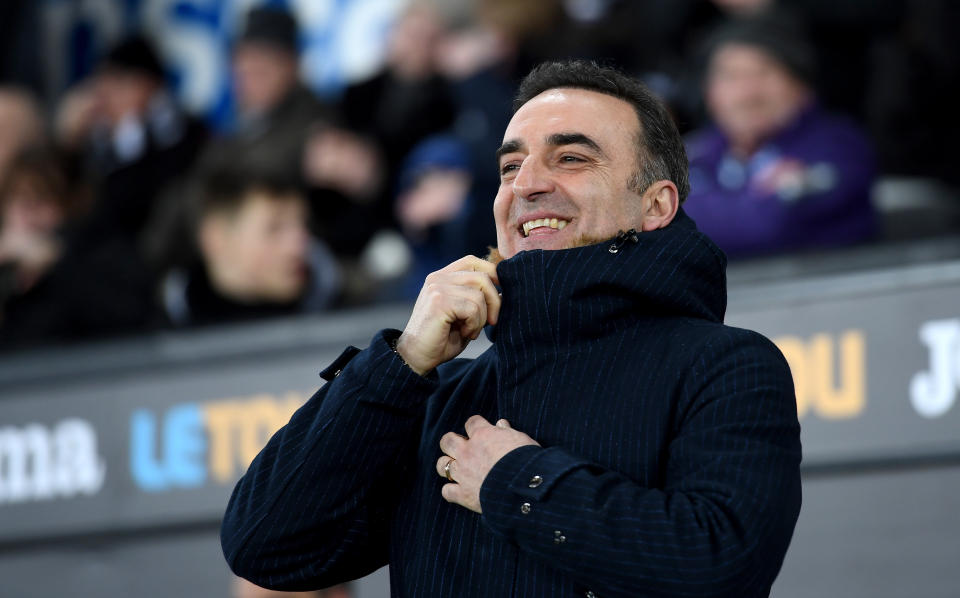 Carlos Carvalhal seems happy with the progress being made