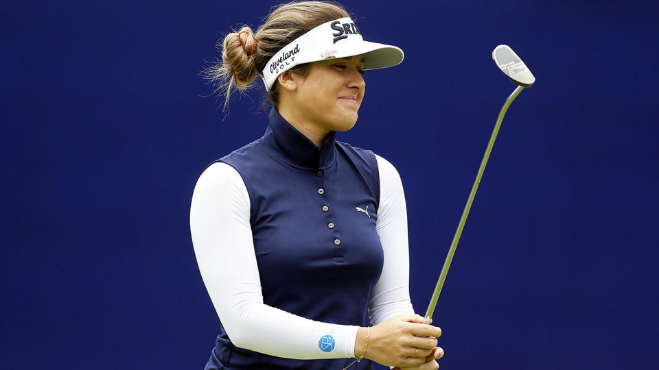 Hannah Green, pictured here in action at the Portland LPGA event.