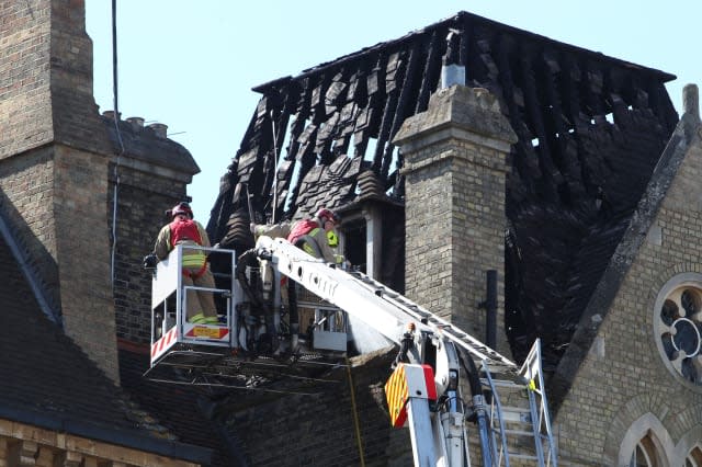 Macdonald Randolph Hotel fire