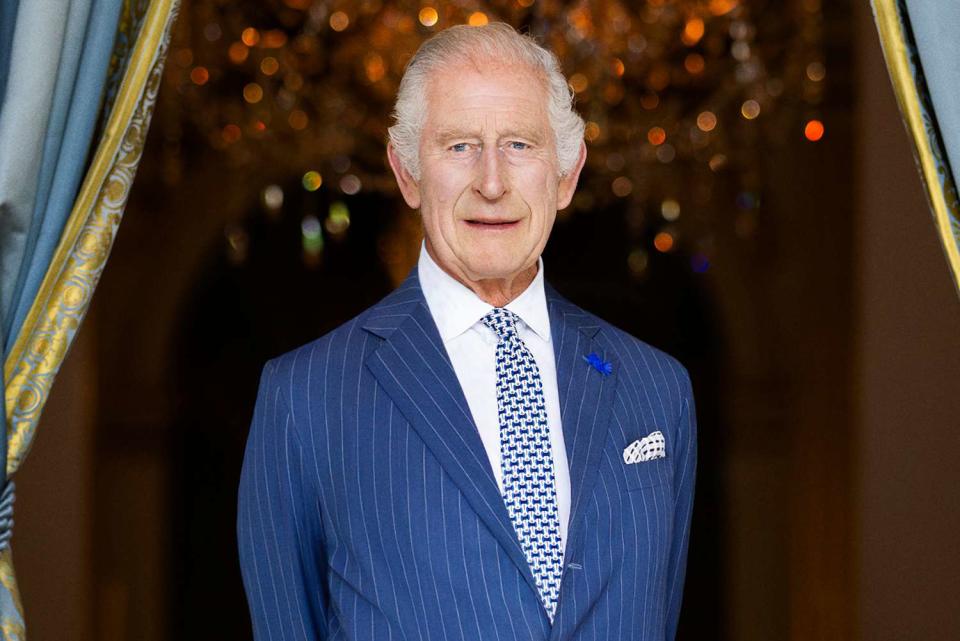 <p>Samir Hussein - Handout/Getty</p> Buckingham Palace releases a new photo of King Charles, taken in September 2023