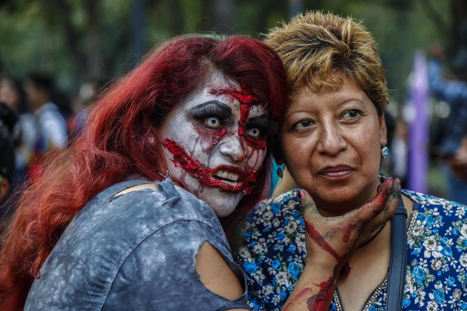 FOTOS | Zombies ‘atacan’ en la Ciudad de México