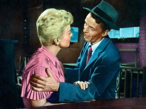 Doris Day as Laurie Tuttle and Frank Sinatra as Barney Sloan in the musical romance ‘Young at Heart’, 1954 (Getty)