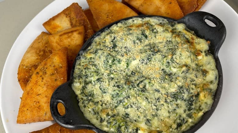 Spinach and brie dip
