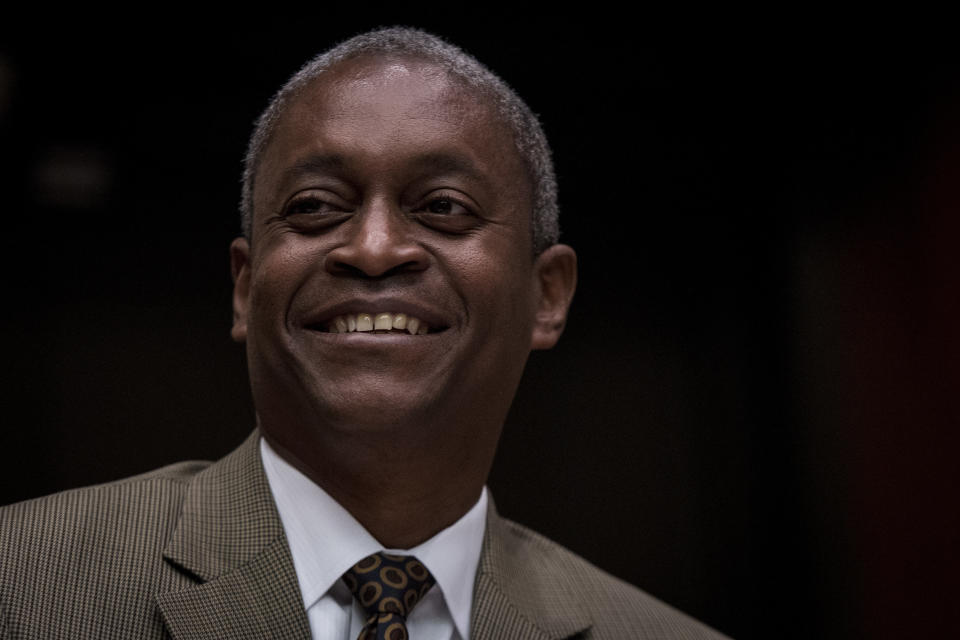 Raphael Bostic, president of the Federal Reserve Bank of Atlanta, is the first black head of a regional Fed bank. His selection is a credit to Fed Up's influence,&nbsp;say some economists. (Photo: Bloomberg/Getty Images)