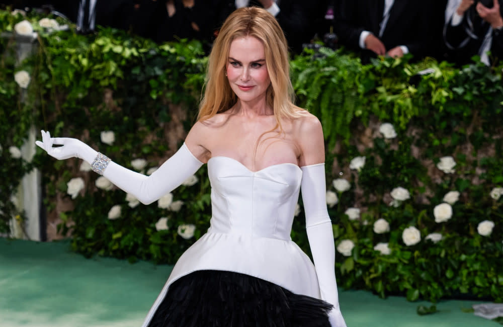 Nicole Kidman was inspired by a 'big regret' for her Met Gala gown credit:Bang Showbiz