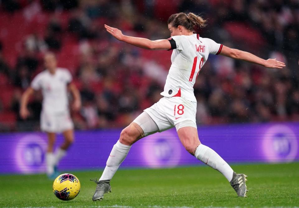 Ellen White marcó el gol del empate en Wembley (John Walton/PA) (Archivo PA)