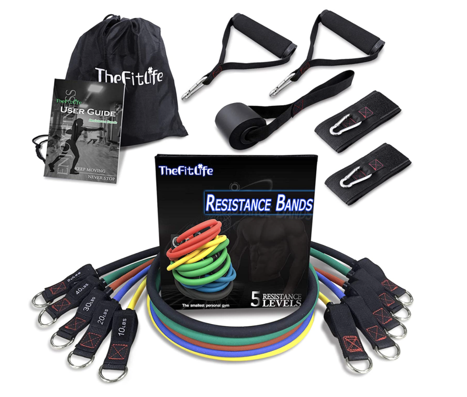 TheFitLife Exercise and Resistance Bands Set - Amazon, $48 (originally $59)