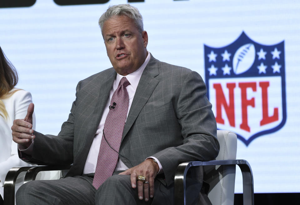 Rex Ryan said he'd be willing to become Washington's next head coach. (AP)