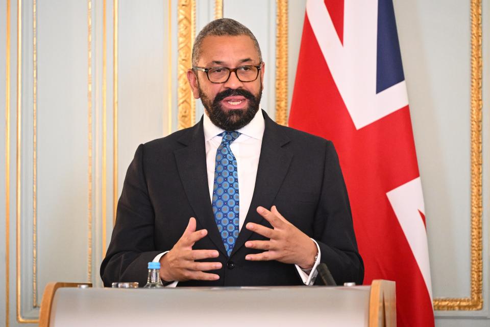 Foreign Secretary James Cleverly (PA Wire)