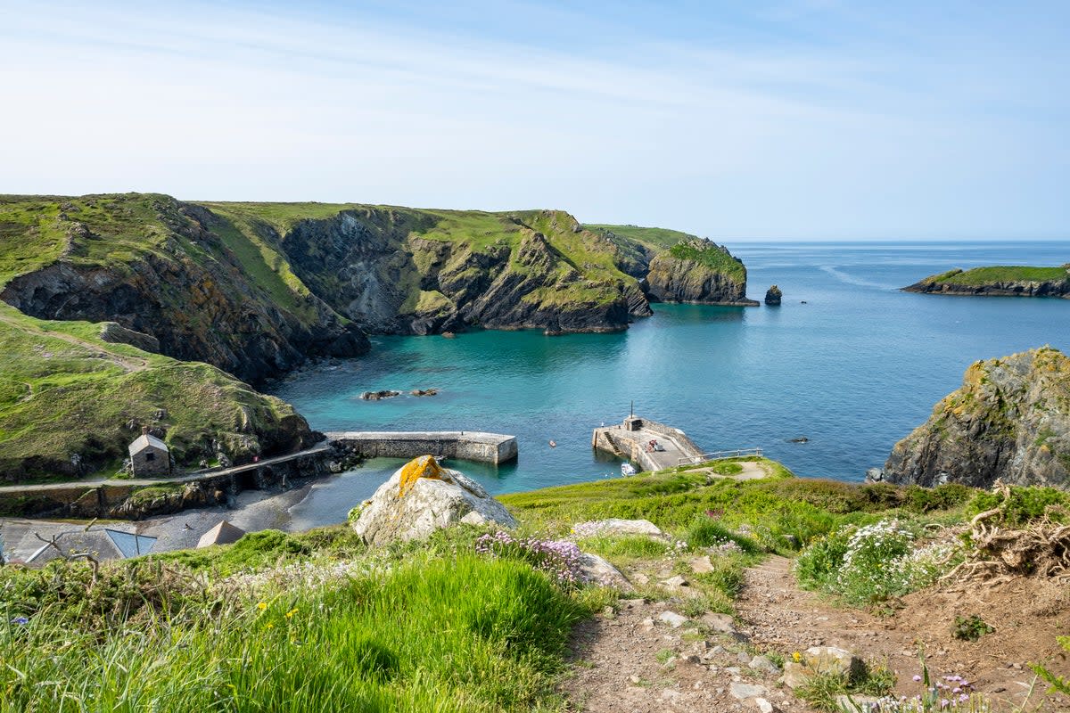 England’s longest marked footpath, the South West Coast Path runs for 630 miles (Getty Images)