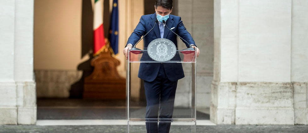 Le Premimer ministre italien, Giuseppe Conte, a annoncé de nouvelles mesures de restriction dimanche 25 octobre.

