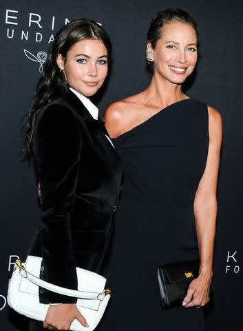 <p>Paul Bruinooge/Patrick McMullan via Getty</p> Grace Burns and Christy Turlington Burns attend Kering's 2nd Annual Caring For Women Dinner on September 12, 2023, in New York City.