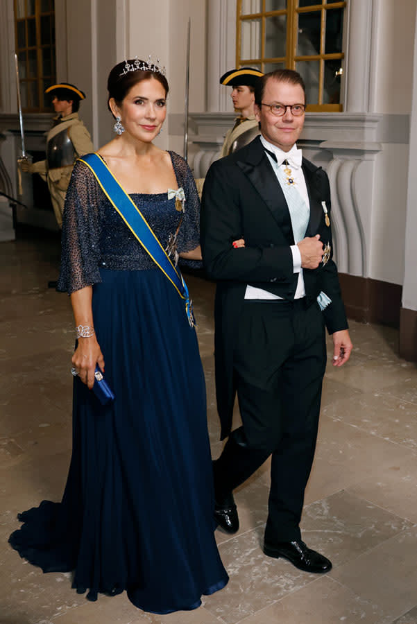 Cena gala Suecia Jubileo Oro rey Carlos Gustavo