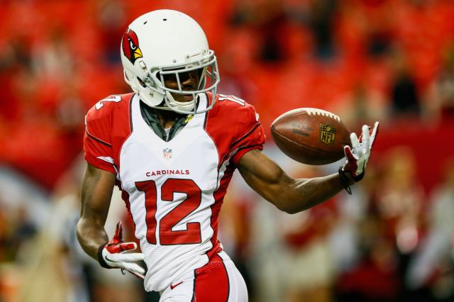 John Brown, pass-catching freak. (Photo by Kevin C. Cox/Getty Images)