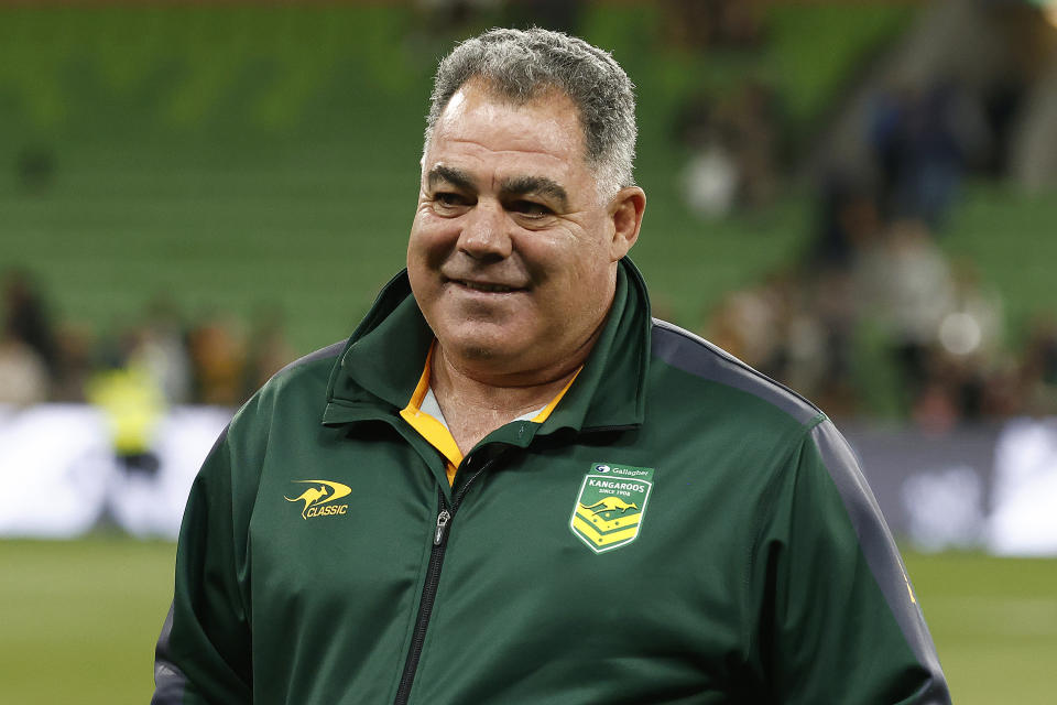 Mal Meninga smiles.