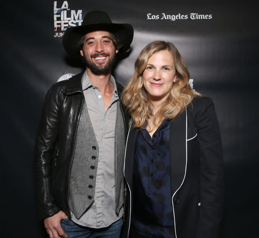 Ryan Bingham and then-wife Anna Axster in 2016<p>Todd Williamson/WireImage</p>