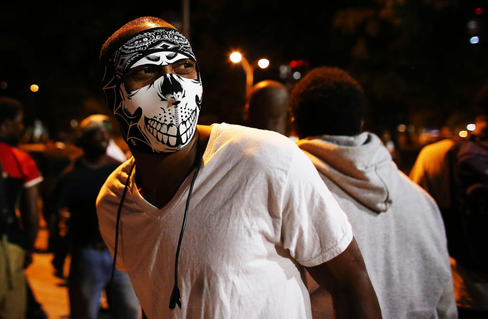 Charlotte protests mostly peaceful on third night