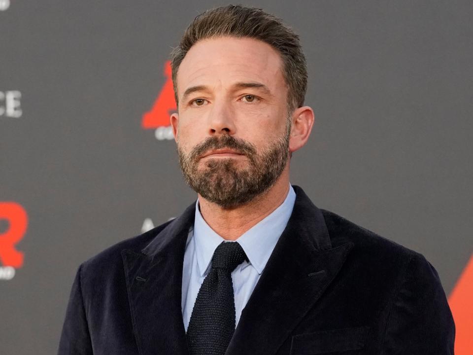 Ben Affleck at the world premiere of "Air" in March 2023.