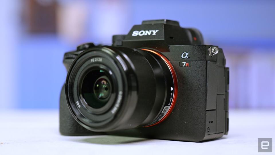 <p>Sony A7R V camera review</p>
