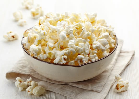 Bowl of popcorn