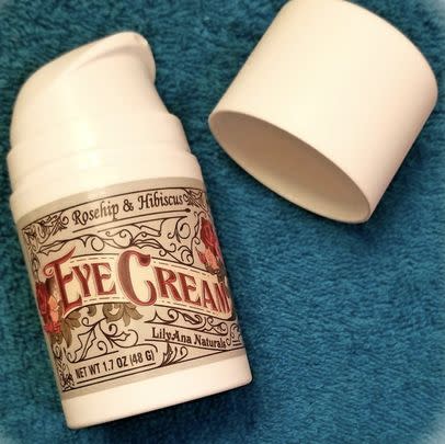 A firming eye cream