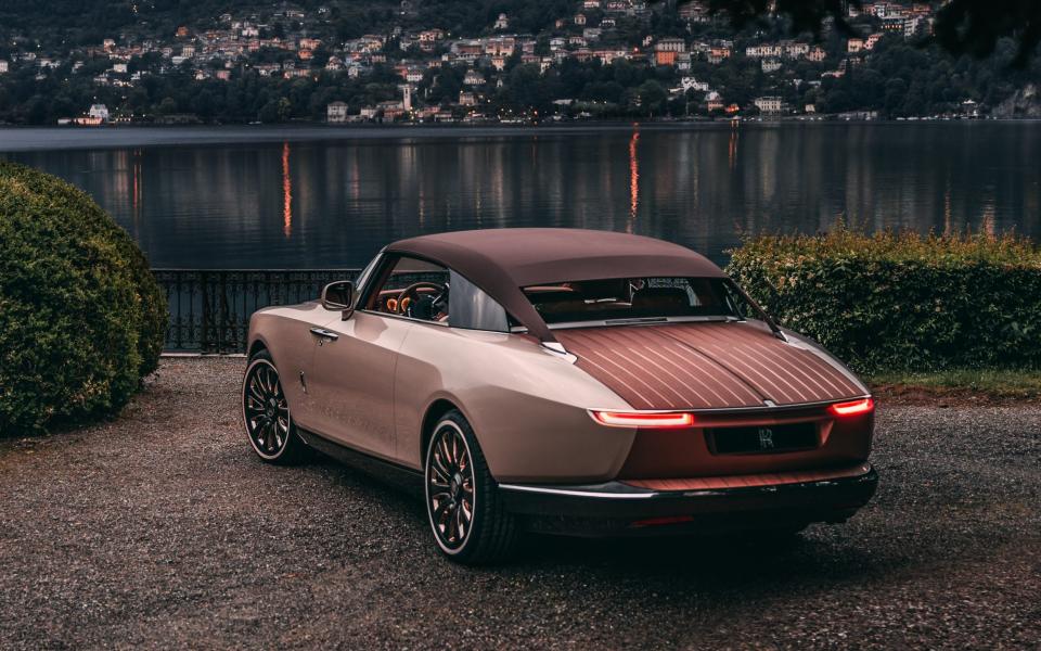 At 5.8 metres long, the Rolls-Royce Boat Tail is among the biggest cars on the road