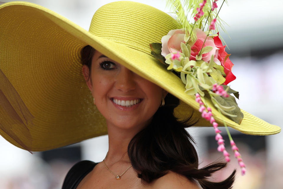 kentucky derby lime hat