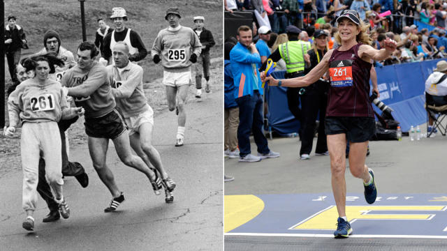 Kathrine Switzer: 50 years ago women were not allowed to run the marathon -  ABC News