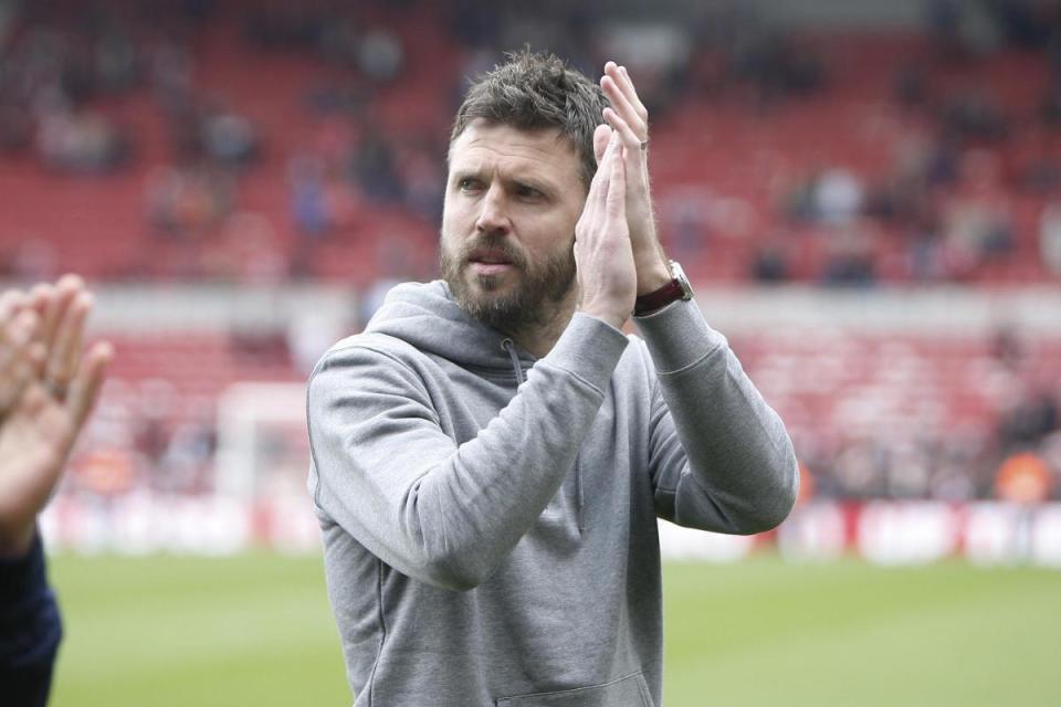 Middlesbrough head coach Michael Carrick <i>(Image: Tom Banks)</i>