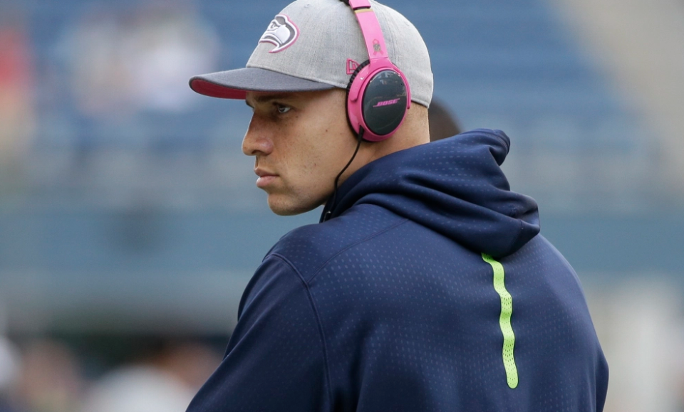 Jimmy Graham faces the music (AP)