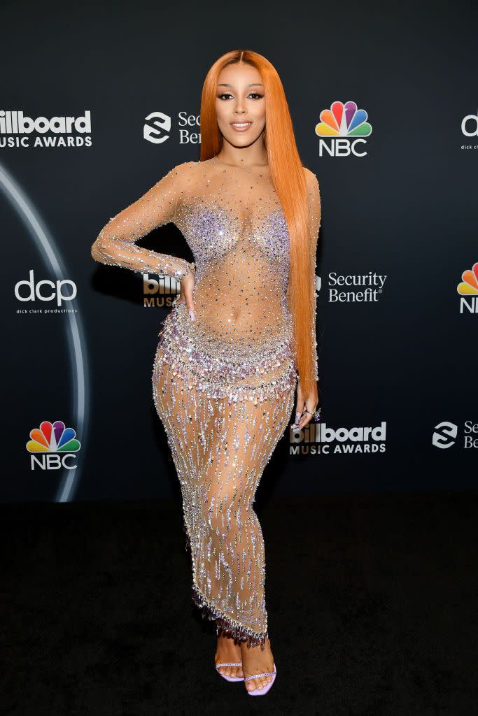 Doja Cat at the 2020 Billboard Music Awards