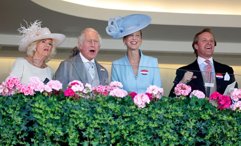 Queen Camilla, King Charles III, Lady Gabriella, Thomas Kingston, Royal Ascot 2023