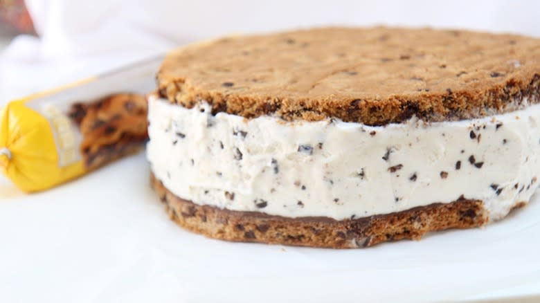 Giant ice cream sandwich