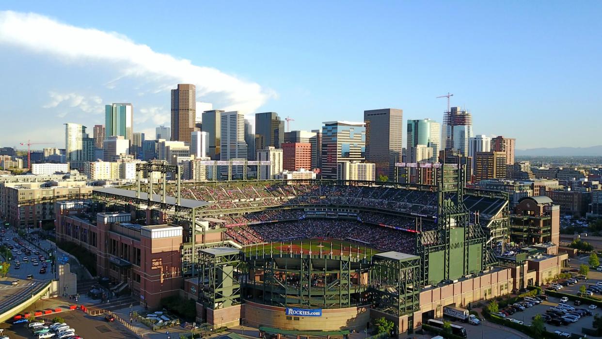 Coors Field Colorado baseball stadium