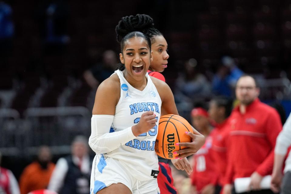 North Carolina guard Deja Kelly