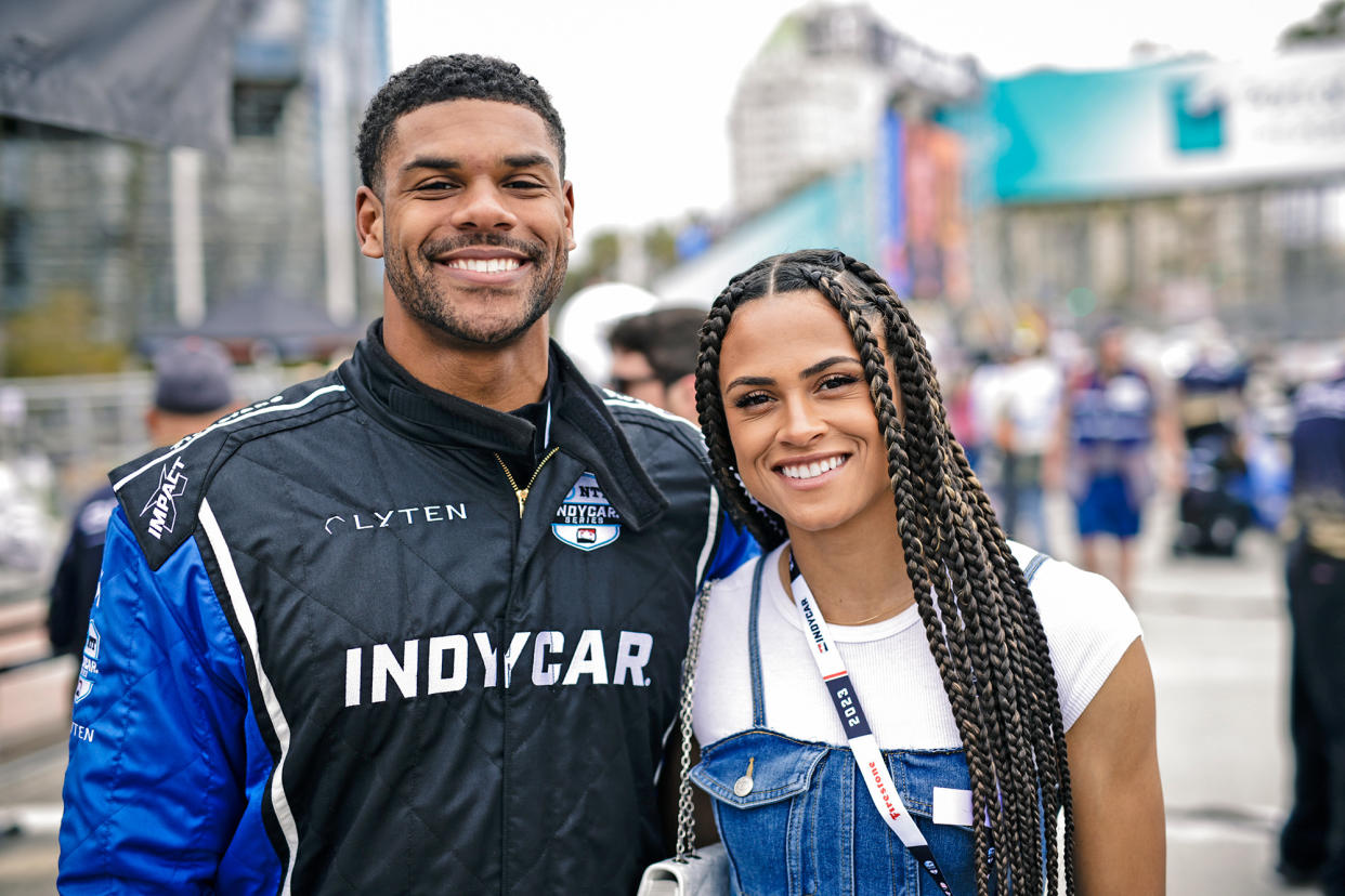 Olympic Track Star Sydney McLaughlinLevrone and Husband Andre Levrone