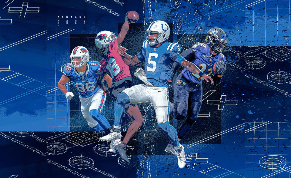 2024 Fantasy Football Draft Day Blueprint. (Photo by Grant Thomas/Yahoo Sports)