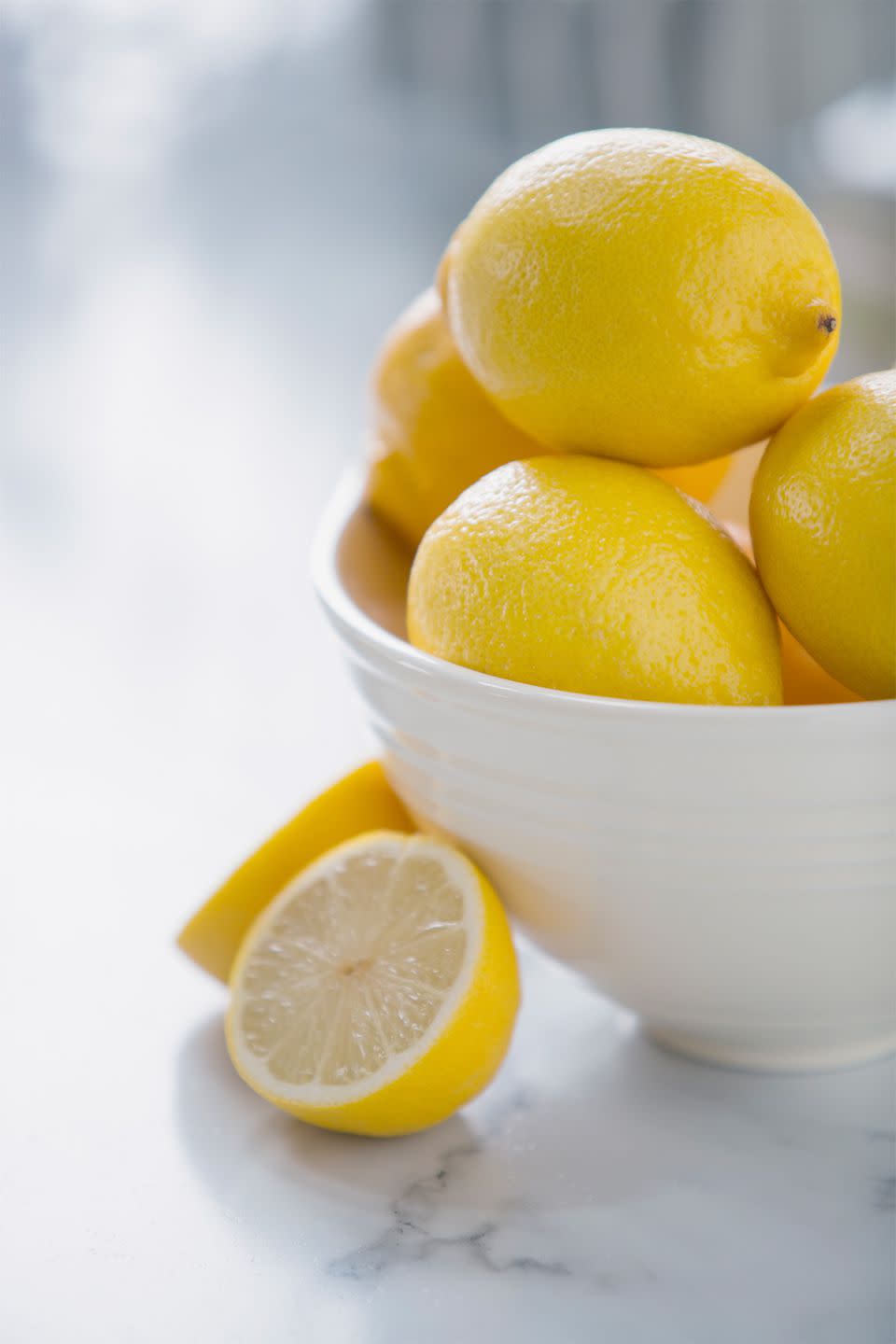 Remove clothing stains with lemon.