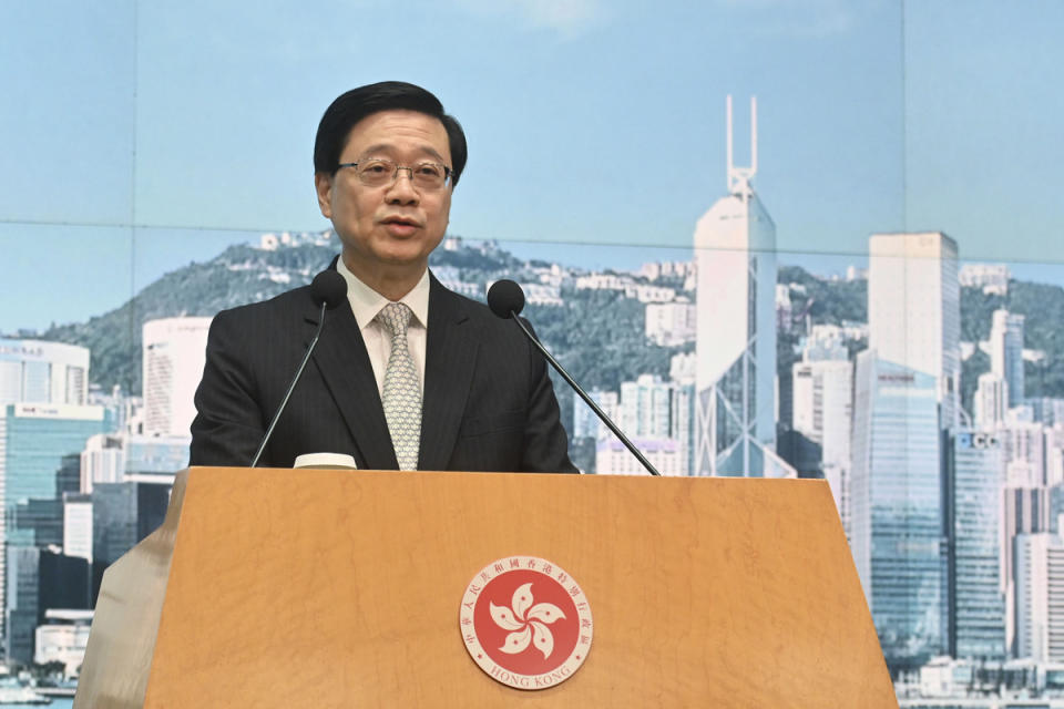 香港特別行政區行政長官(特首)李家超。(資料照/港府)