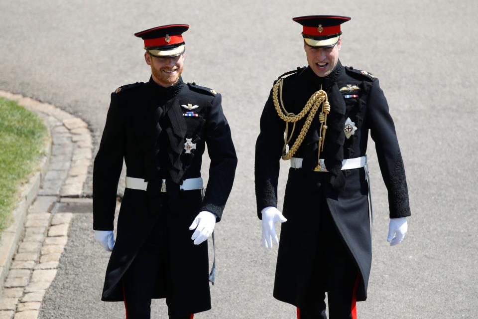 Harry and William have always been close (Photo: Getty)