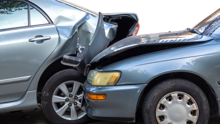 Voiture, accident, automobile