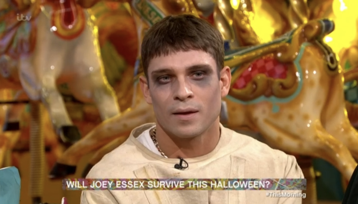 Joey Essex says he almost died practising for live Halloween stunt