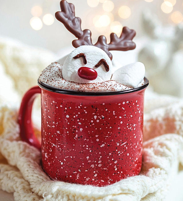 Reindeer Marshmallow Hot Cocoa Toppers - Lifestyle of a Foodie